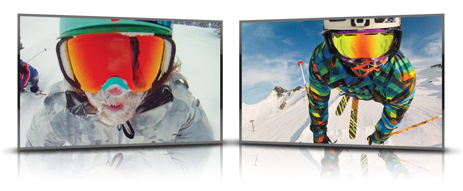 Monturi prindere pe casca pentru camerele Hero GoPro AHFMT-001
