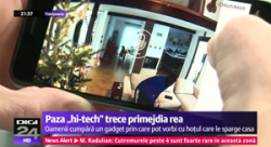 Reportaj DIGI24 despre sistemul de alarma cu camera IP