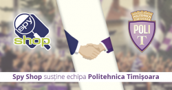 Spy Shop sustine fotbalul timisorean