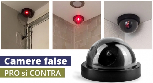 Camerele de supraveghere false - pro si contra