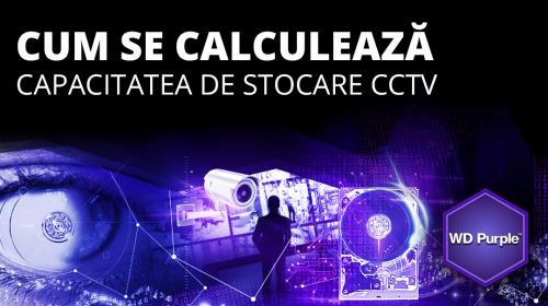 Cum se calculeaza capacitatea de stocare a unui sistem CCTV