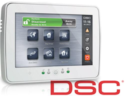 Noua tastatura LCD PTK5507 cu Touch Screen de la DSC