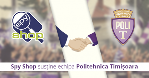 Spy Shop sustine fotbalul timisorean