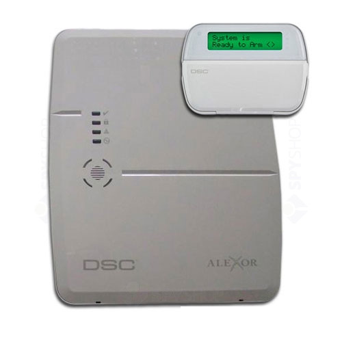 Centrala alarma antiefractie wireless DSC Alexor