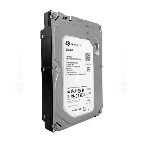 Hard Disk Seagate Skyhawk ST3000VX009, 3TB, 63MB, 5400RPM - spy-shop.ro