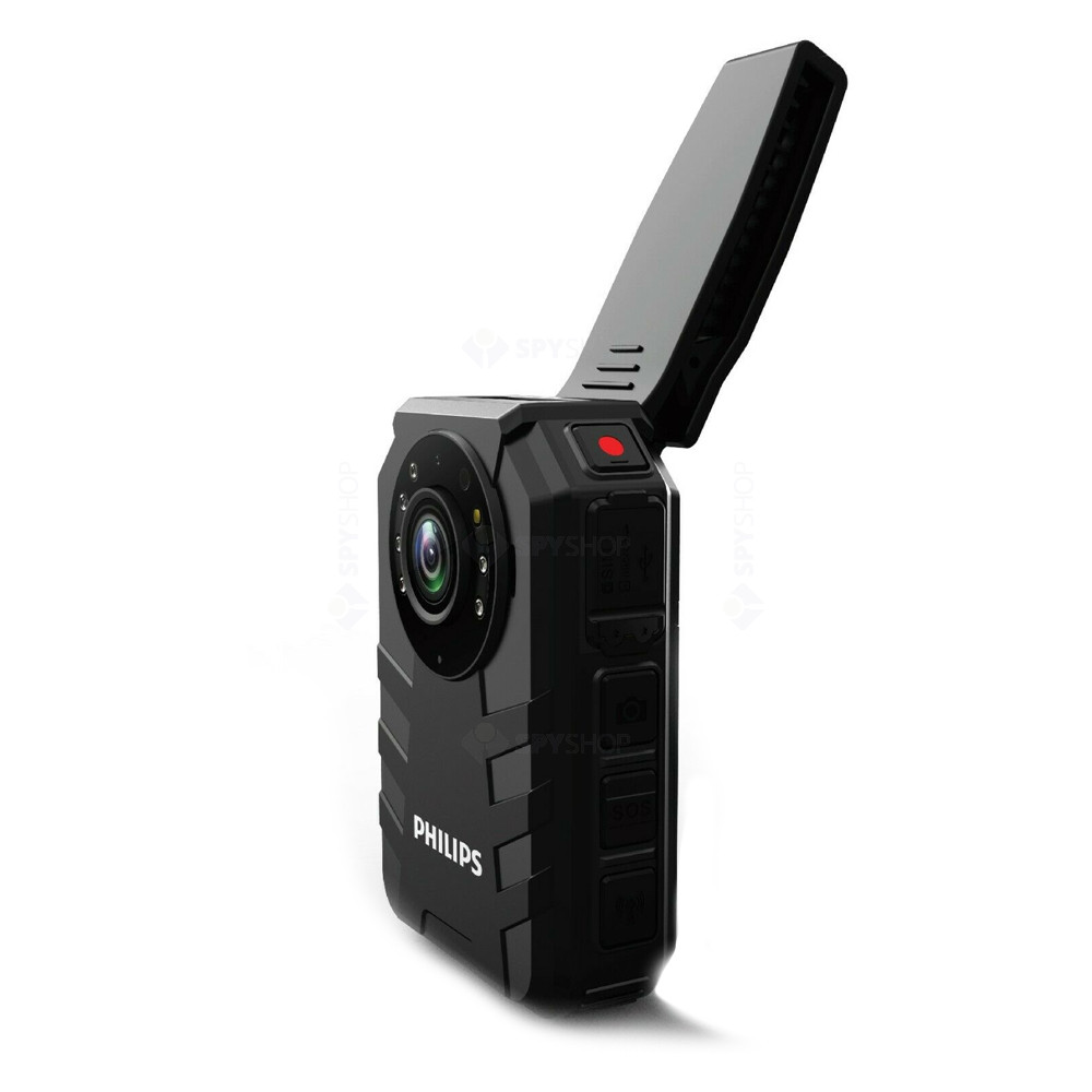 Body camera Full HD Philips VTR8400, 2 MP, WIFI, 4G,