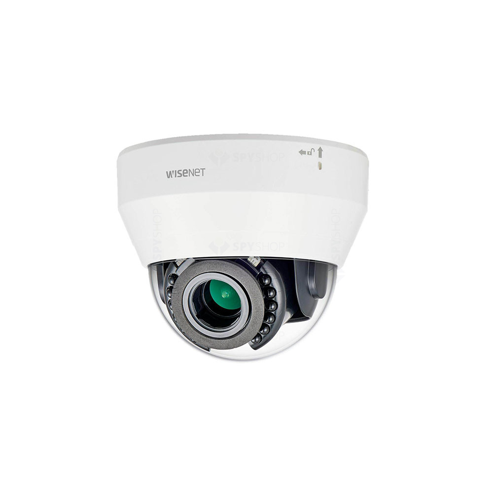 Camera de supraveghere Dome Hanwha HCD6070R, 2 MP, IR 20 m, 3.