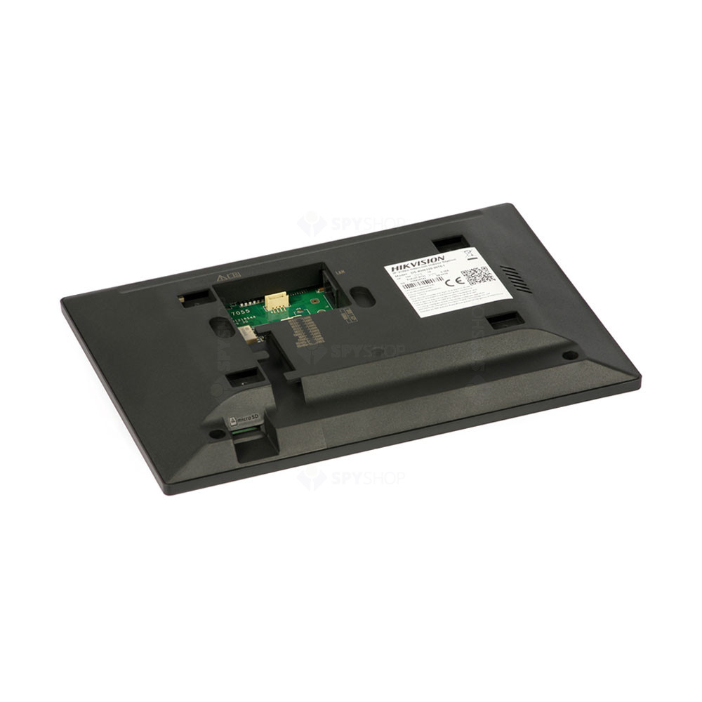 Kit videointerfon IP WiFi Hikvision DS-KIS603-P, 2 MP, 7 inch, Mifare