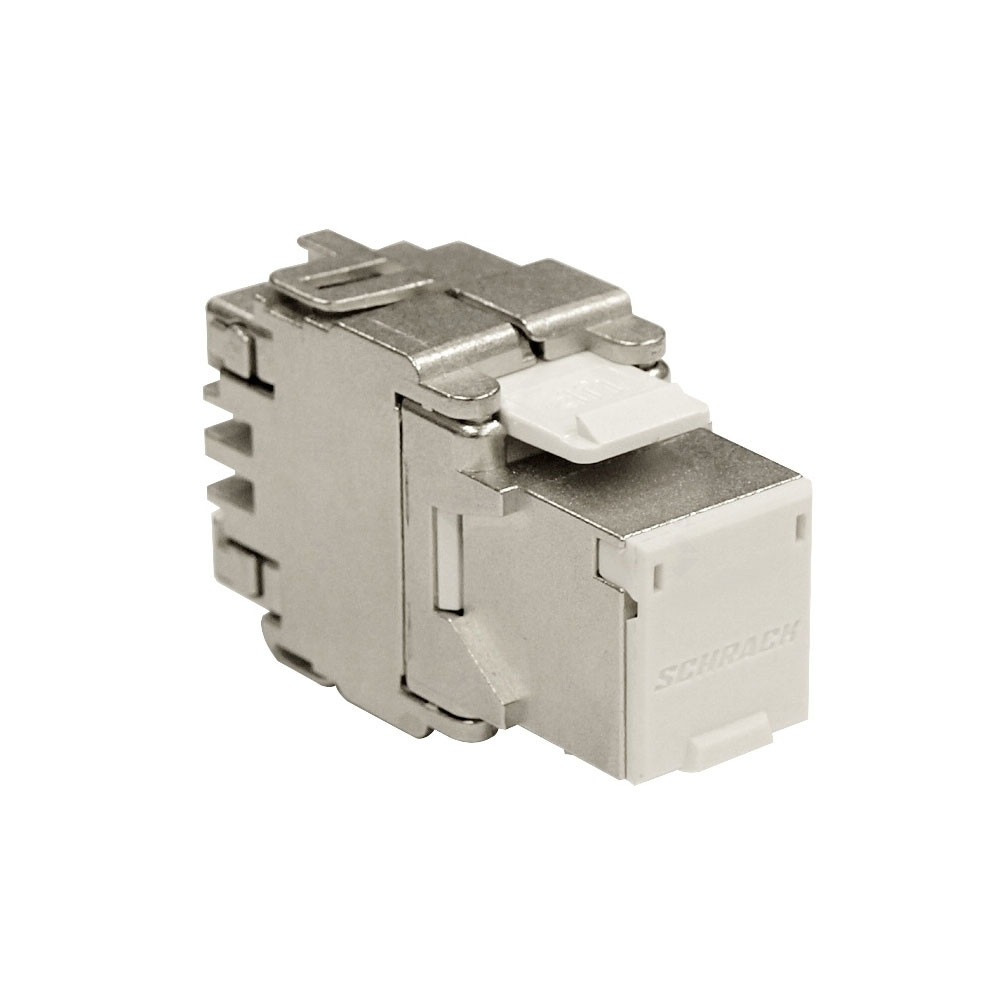 Modul RJ45 ecranat SCHRACK TOOLLESS LINE HSEMRJ6GWA, 10 GB, Cat.6a ...